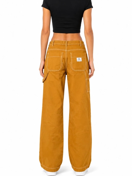 BDG Pants - BDG UO Mustard Canvas Carpenter Utility Skater Grunge Pants Y2K Pants Size 27